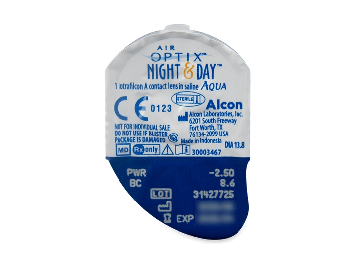 Air Optix Night and Day Aqua Monthly - Pack of 3