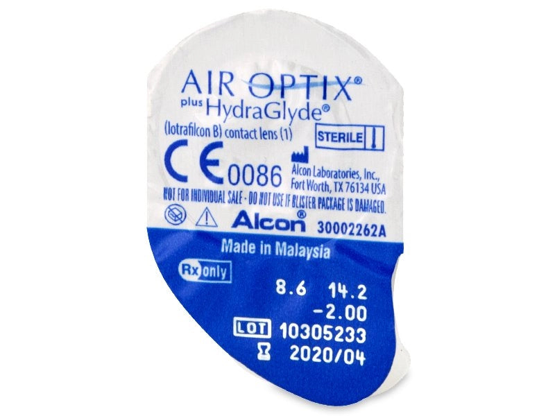 Air Optix plus HydraGlyde Monthly - Pack of 6