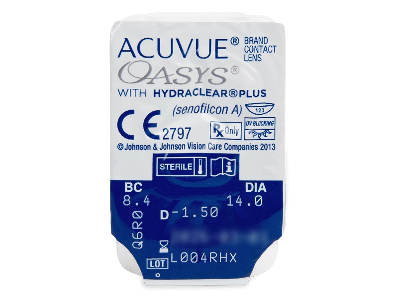 Acuvue Oasys with Hydraclear Plus Biweekly - Pack of 6