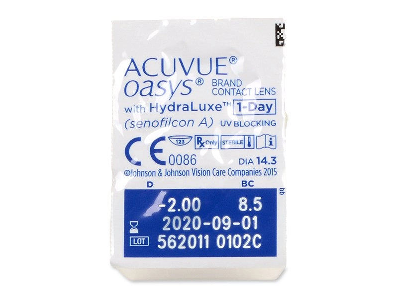 Acuvue Oasys 1 Day with Hydraluxe - Pack of 30